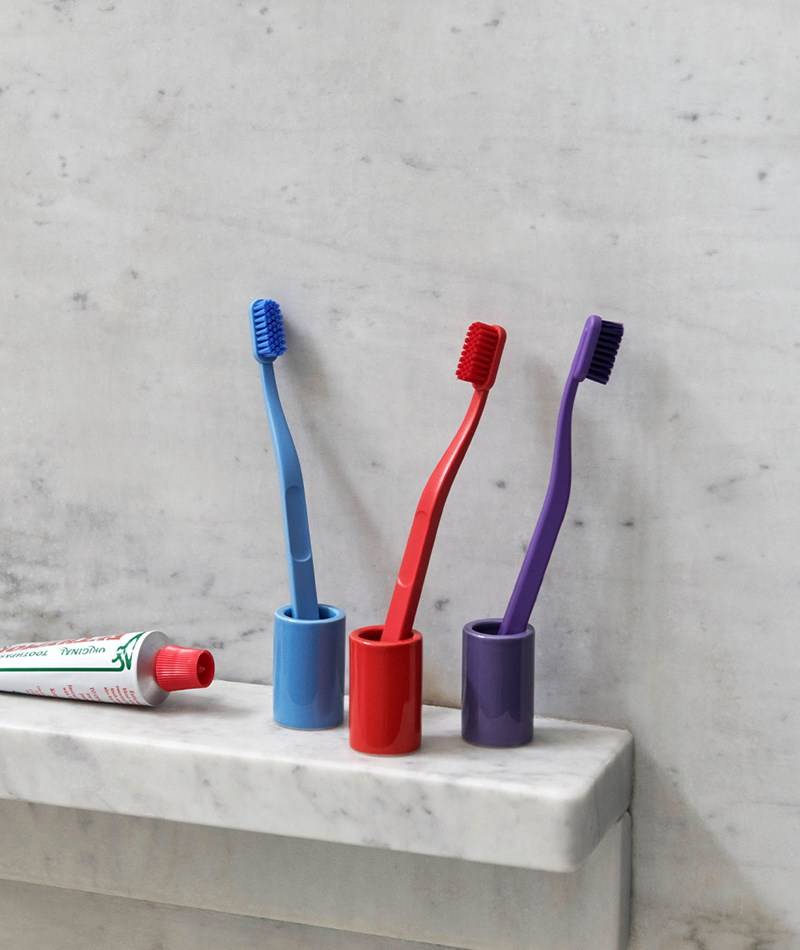 Kauf Dich Glücklich HAY Zahnbürstenhalter (5x3x3) Lila