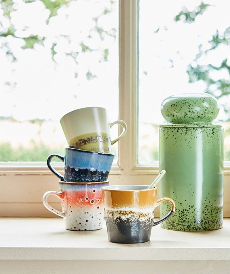 Kauf Dich Glücklich HKLIVING 70s Americano Tasse mehrfarbig