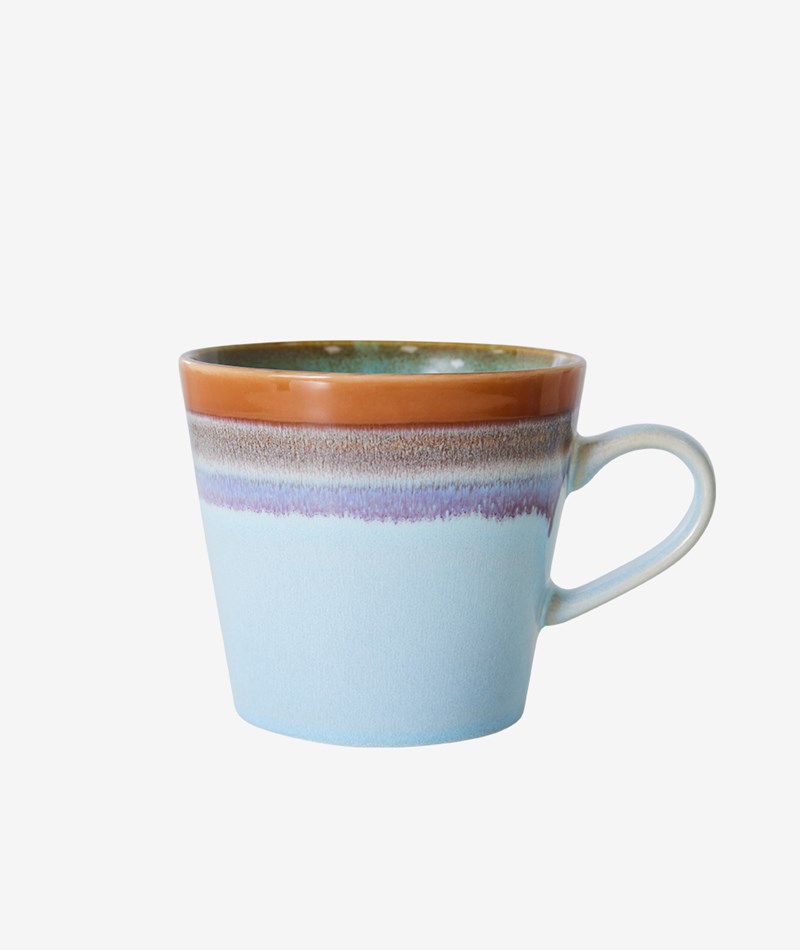 Kauf Dich Glücklich HKLIVING 70s Ceramics: Cappuccino Tasse mehrfarbig