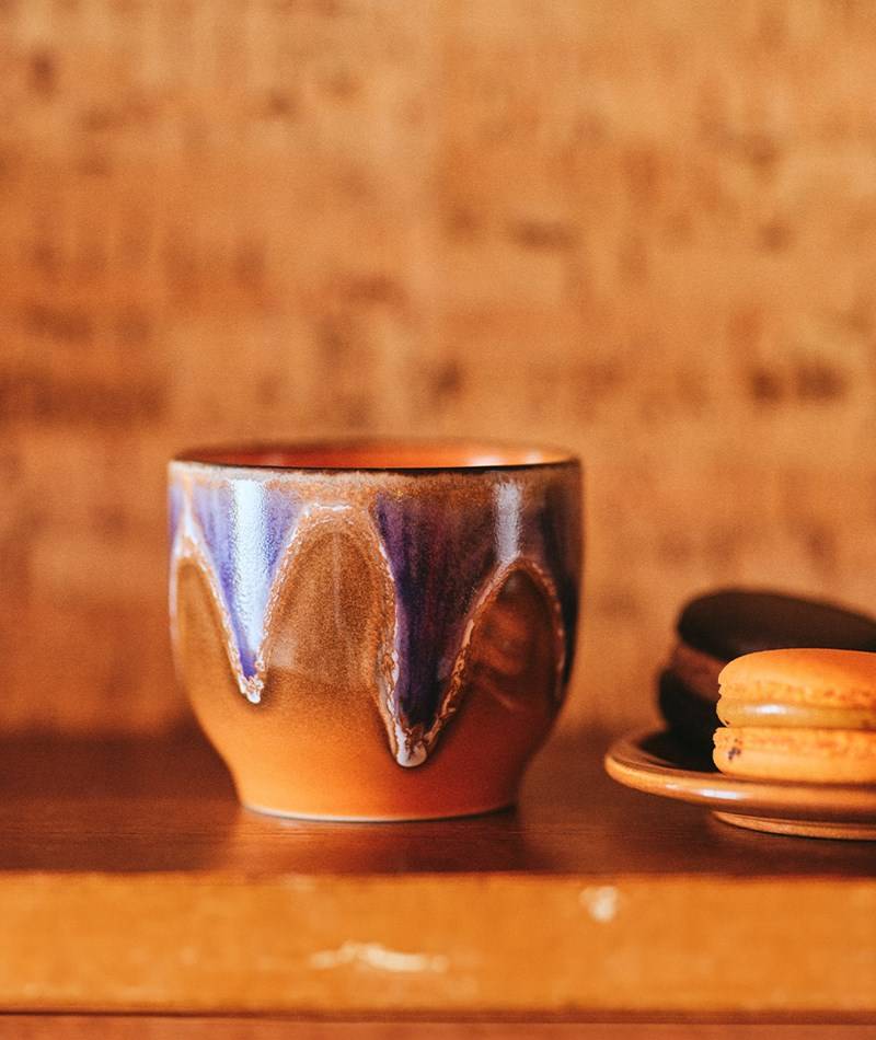 Kauf Dich Glücklich HKLIVING 70s Kaffee Becher Arabica mehrfarbig