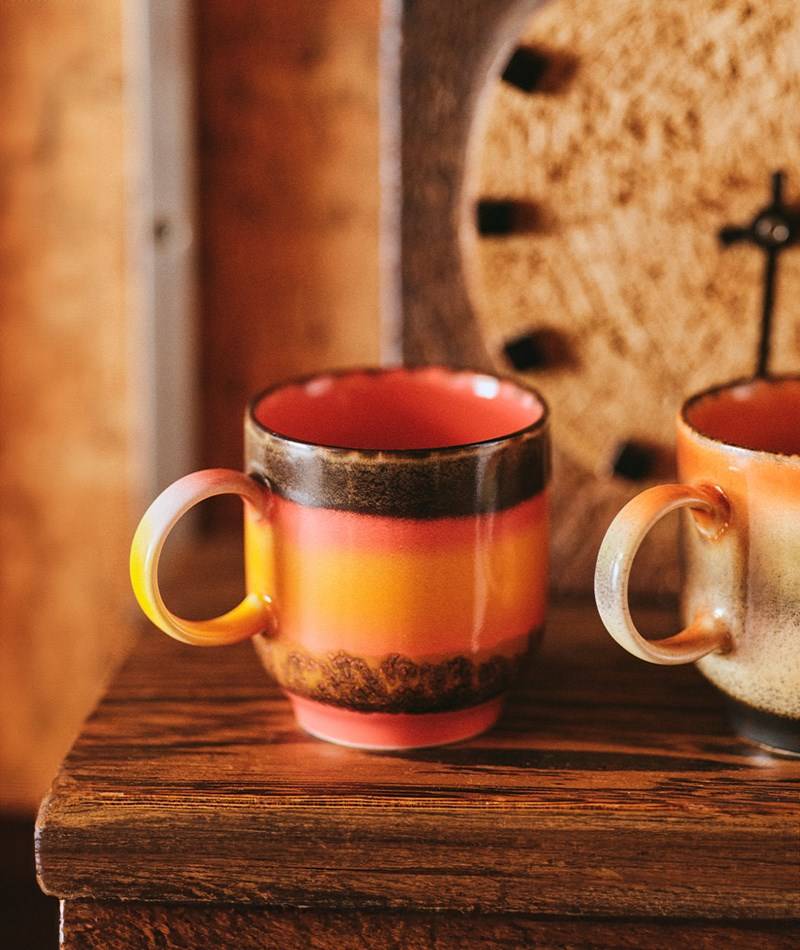 Kauf Dich Glücklich HKLIVING 70s Kaffee Tasse Excelsa mehrfarbig