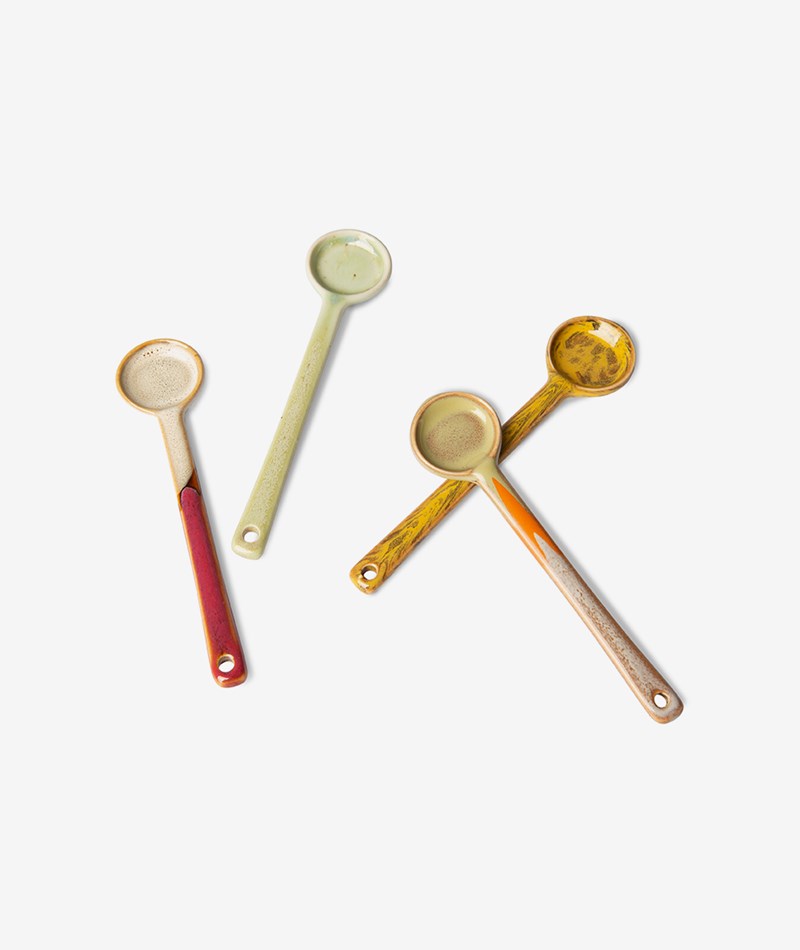 Kauf Dich Glücklich HKLIVING 70s Scorpius Lüffel (4er-Set) mehrfarbig