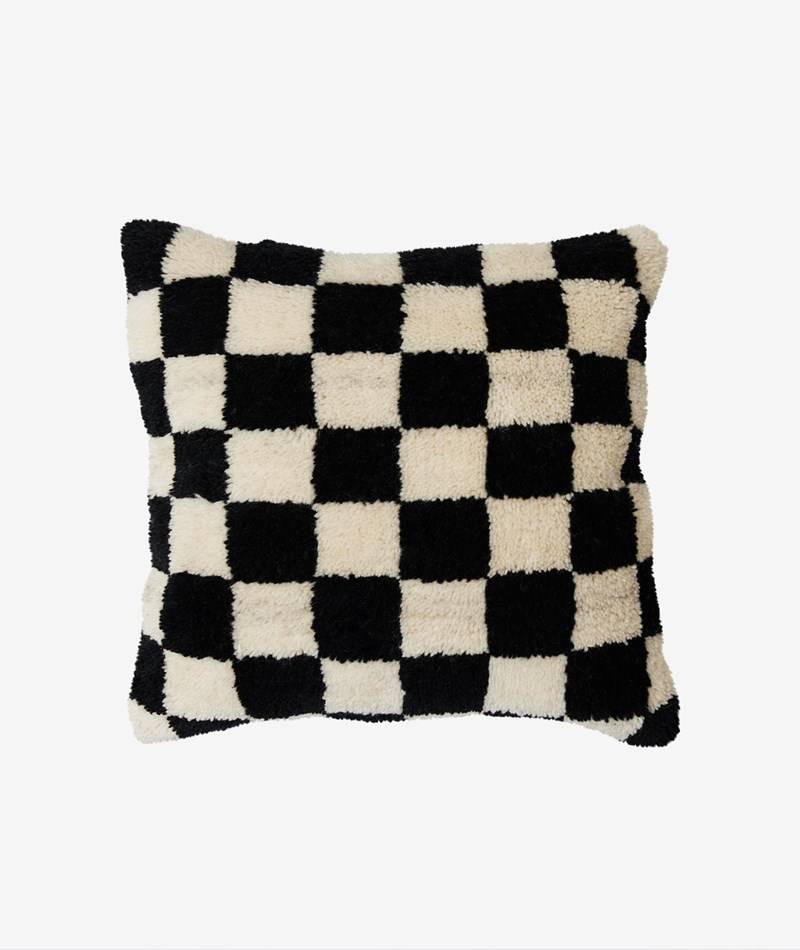 Kauf Dich Glücklich HKLIVING Woolen Cushion (50x50) Kissen gemustert