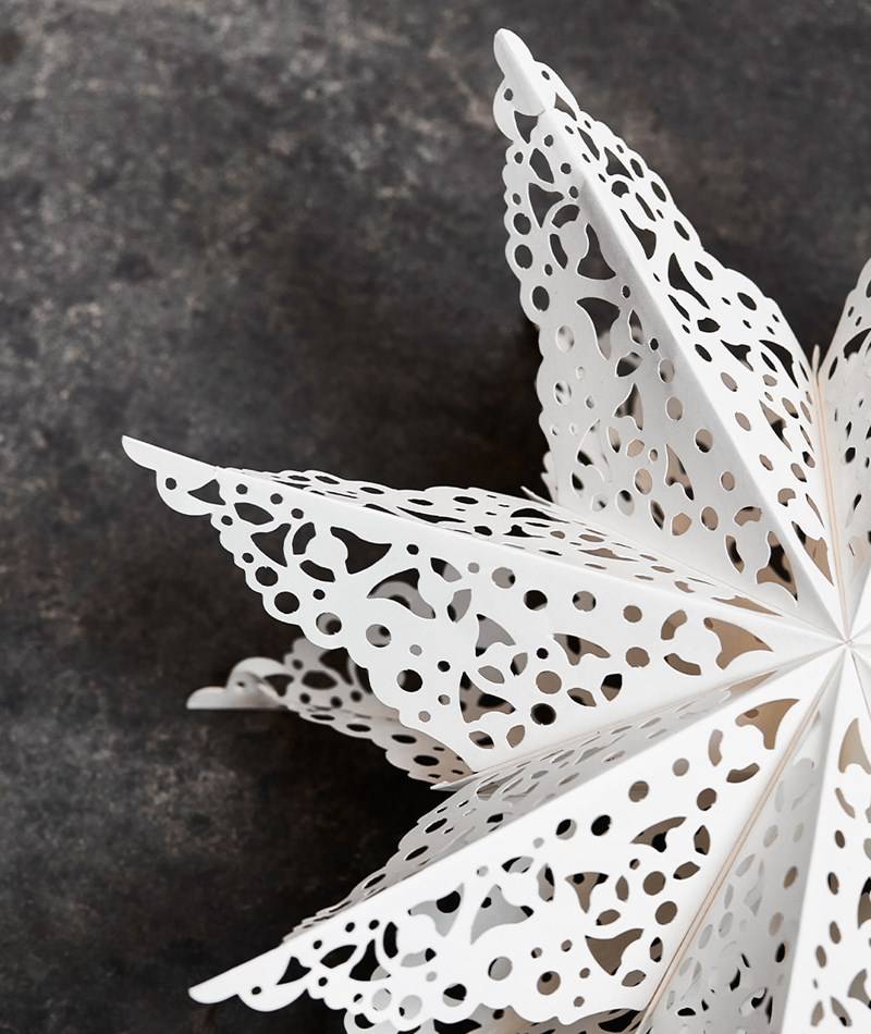 Kauf Dich Glücklich HOUSE DOCTOR Clip Stern (40cm) Weiü