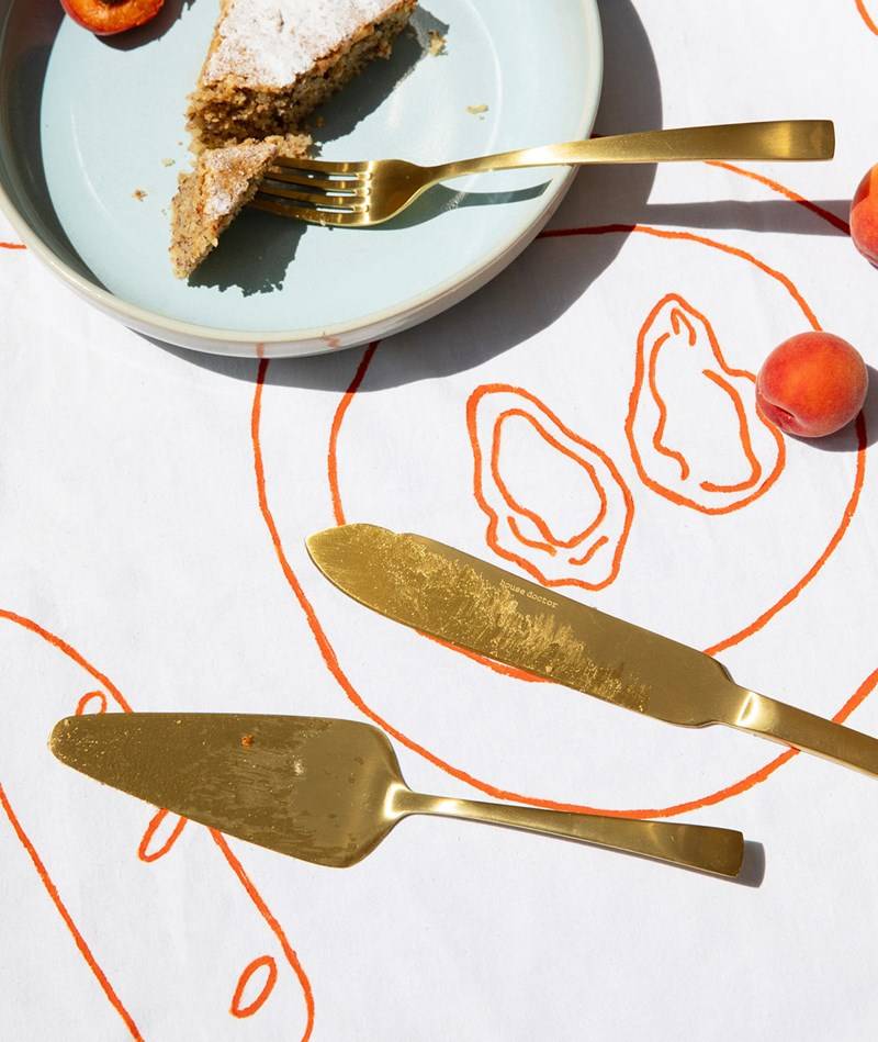 Kauf Dich Glücklich HOUSE DOCTOR HDGolden Tortenbesteck Set Gold