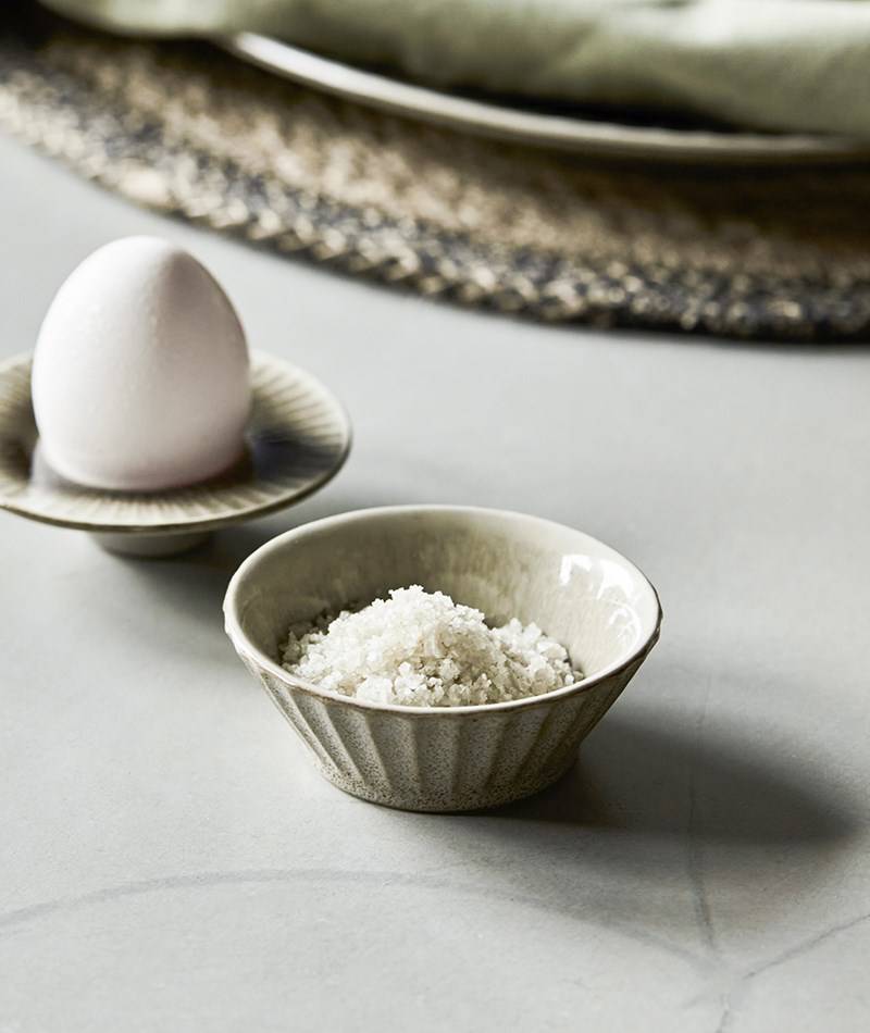 Kauf Dich Glücklich HOUSE DOCTOR Pleat (3x8) Schüssel Grau