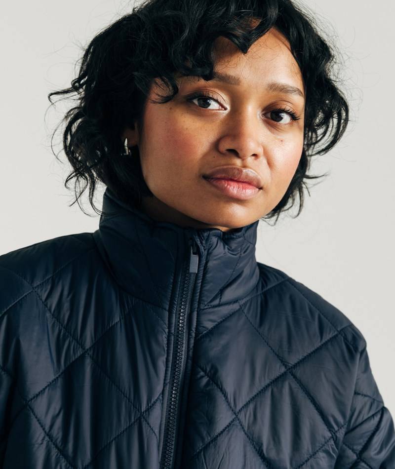 Kauf Dich Glücklich ILA VIMinsk Short Quilted Jacke Blau