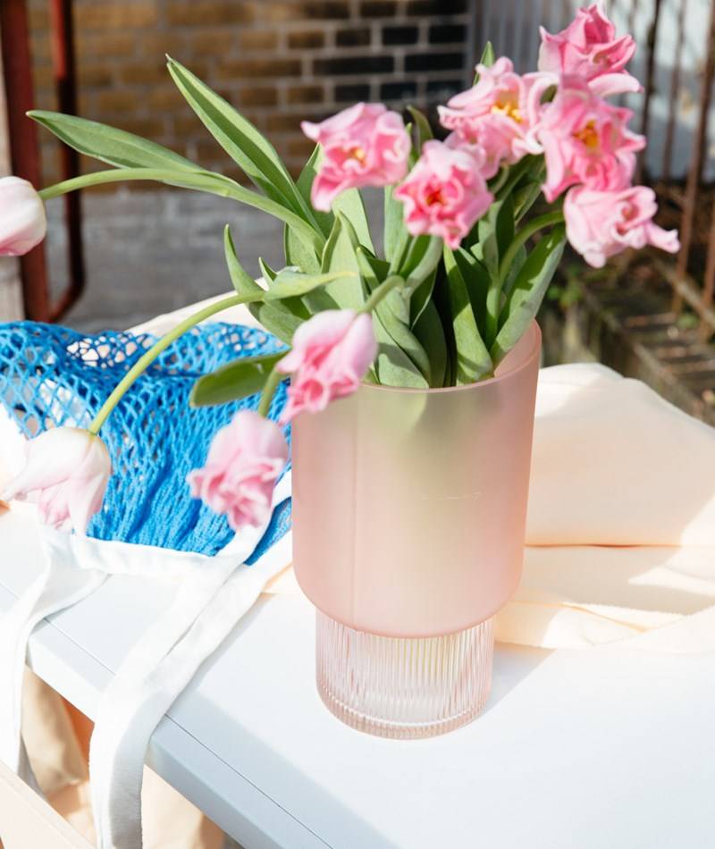 Kauf Dich Glücklich 2HAVE Vase Cup (26x14cm) Rosa