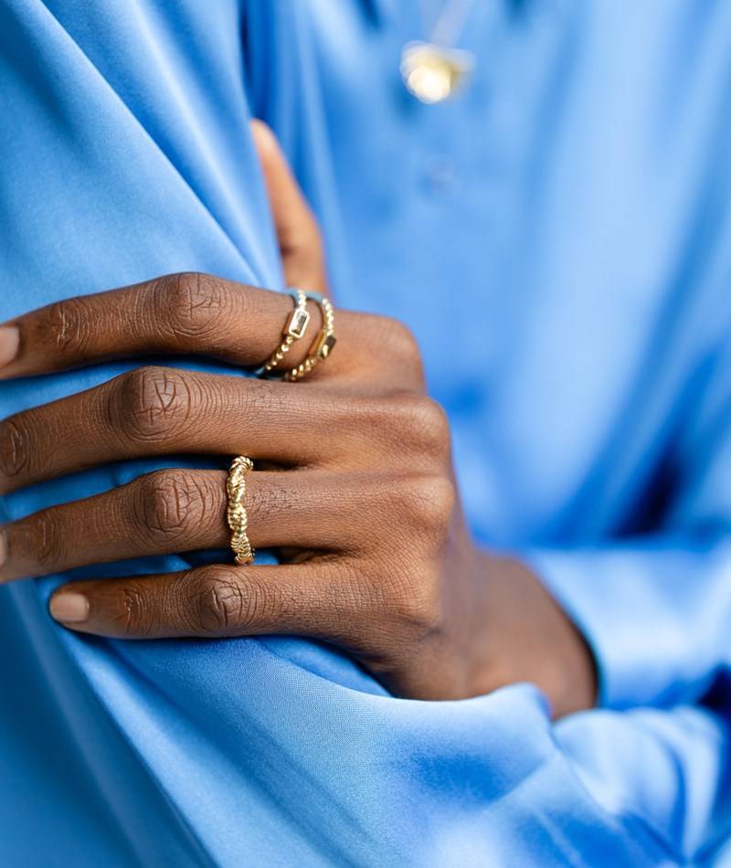 Kauf Dich Glücklich AVEC TOUS Ring Gold