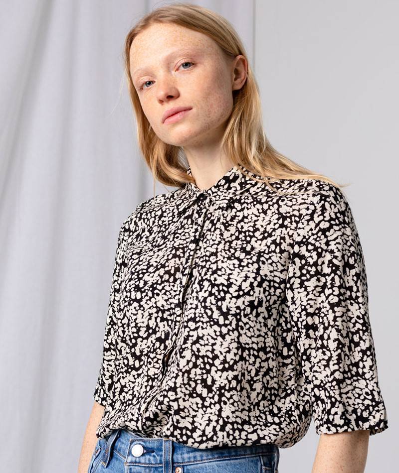 KAUF DICH GLüCKLICH Bluse Leopard gemustert