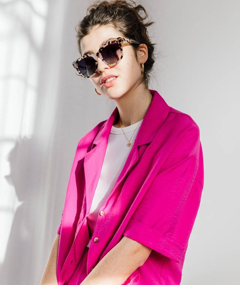 KAUF DICH GLüCKLICH Bluse Wild Pink