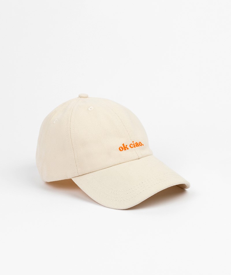 KAUF DICH GLüCKLICH Cap OK Ciao aus Bio-Baumwolle