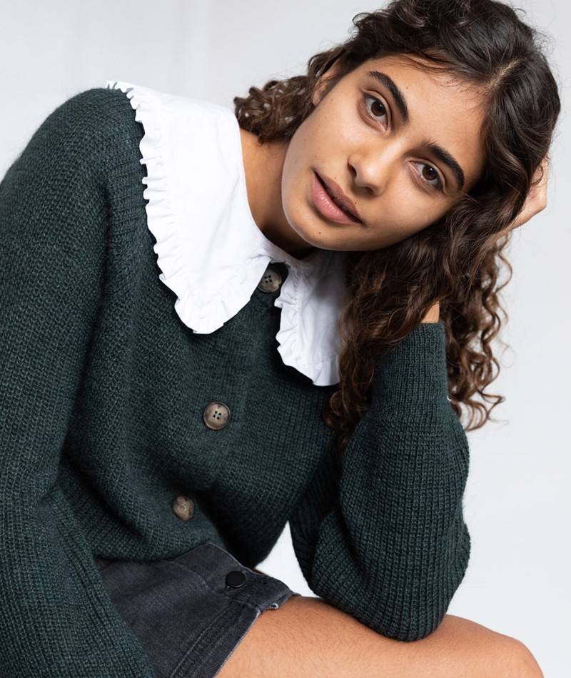 KAUF DICH GLüCKLICH Cardigan Grün