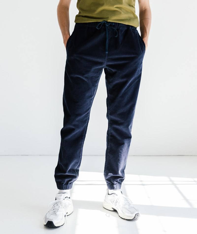 KAUF DICH GLüCKLICH Cordhose Dunkelblau