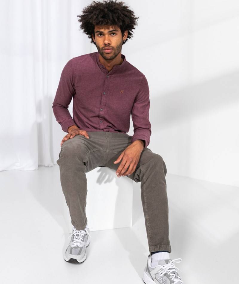 KAUF DICH GLüCKLICH Cordhose Grau