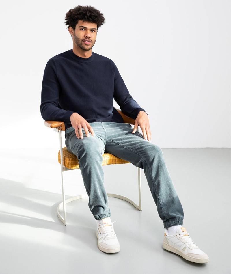 KAUF DICH GLüCKLICH Cordhose Pigeon Blau