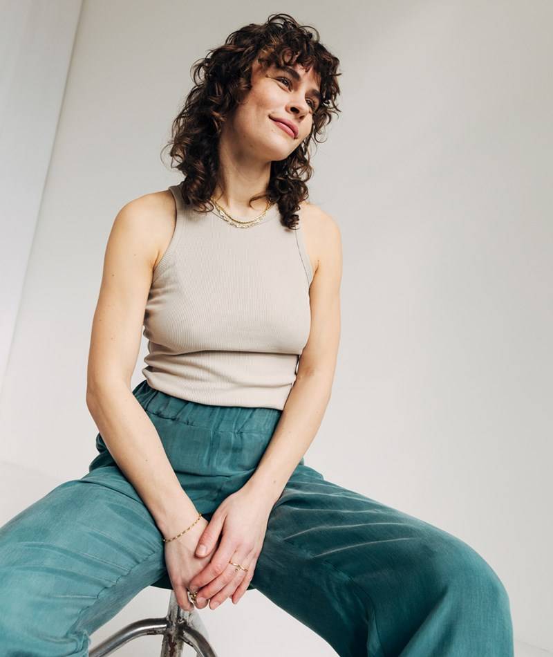 Kauf Dich Glücklich DARIADüH Alex Top Beige