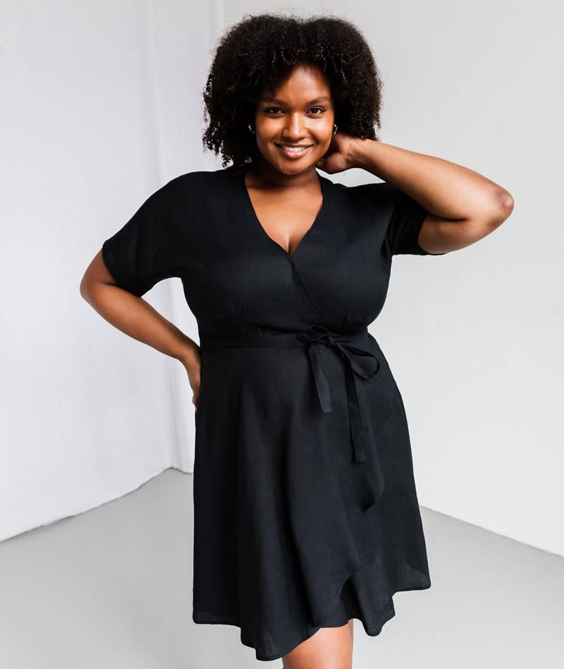 Kauf Dich Glücklich DARIADüH Daria Kleid Schwarz