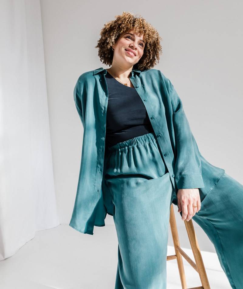 Kauf Dich Glücklich DARIADüH Jamila Bluse Grün