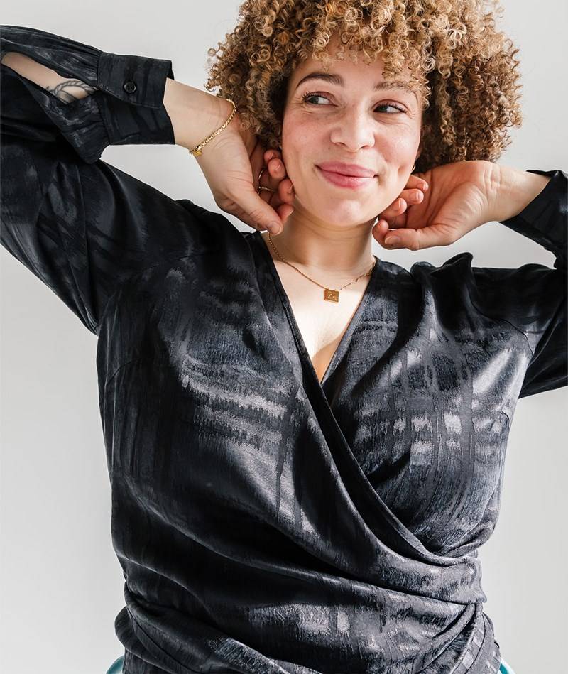 Kauf Dich Glücklich DARIADüH Nada Bluse gemustert