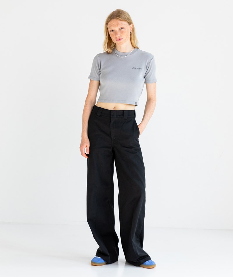 Kauf Dich Glücklich DICKIES Wide Leg Hose Schwarz