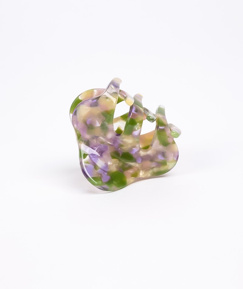 Kauf Dich Glücklich EBBA Haarclip groü gemustert