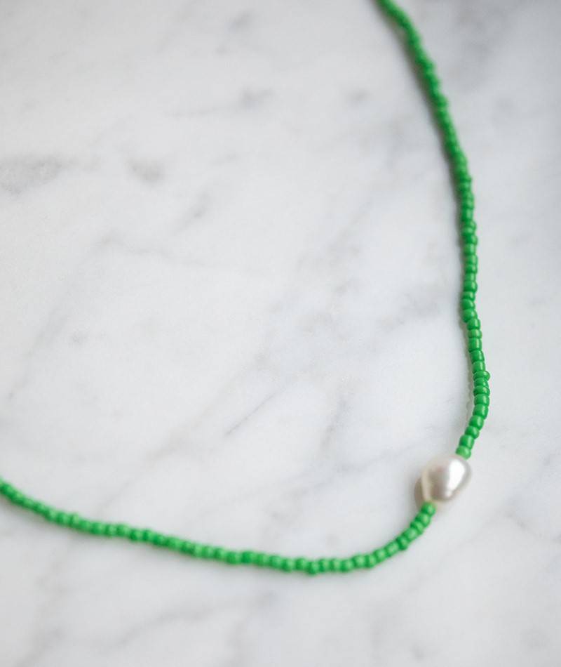 Kauf Dich Glücklich EBBA Kette Perle mehrfarbig