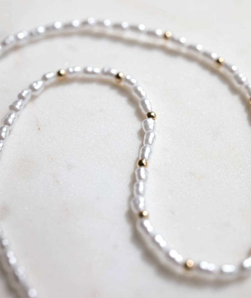 Kauf Dich Glücklich EBBA Kette Perlen