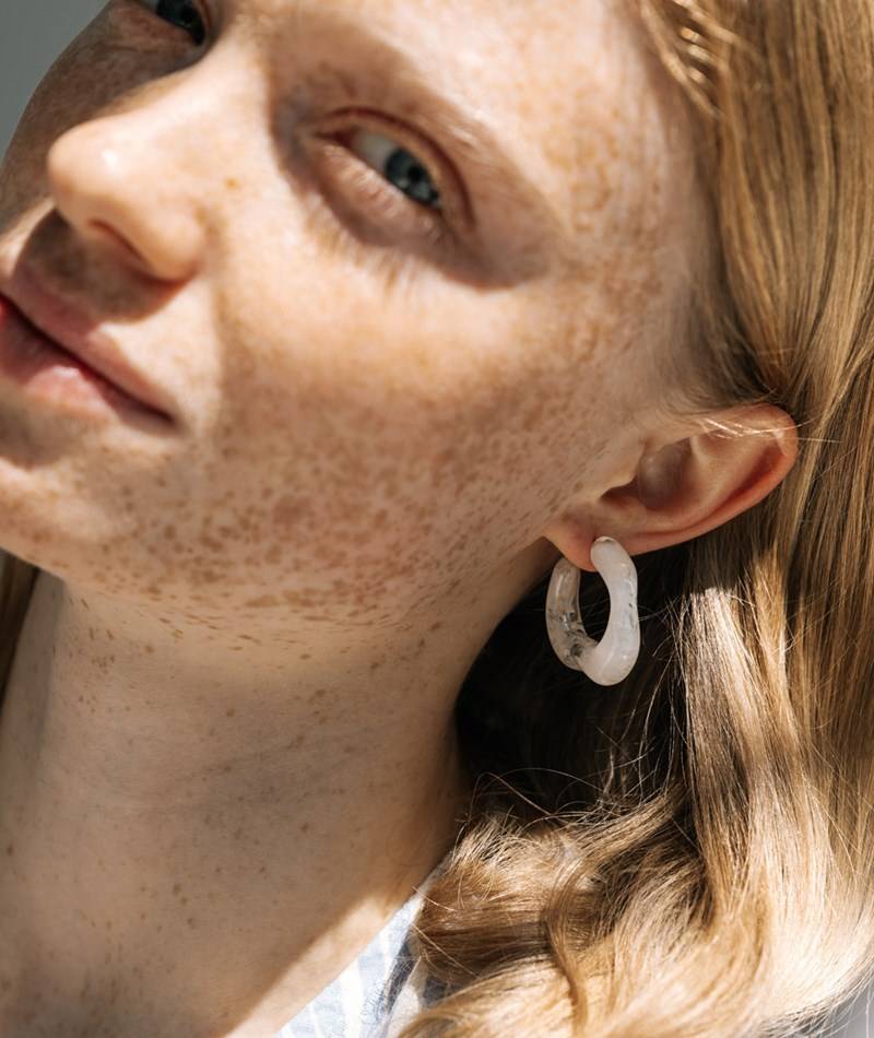 Kauf Dich Glücklich EBBA Ohrringe Creme