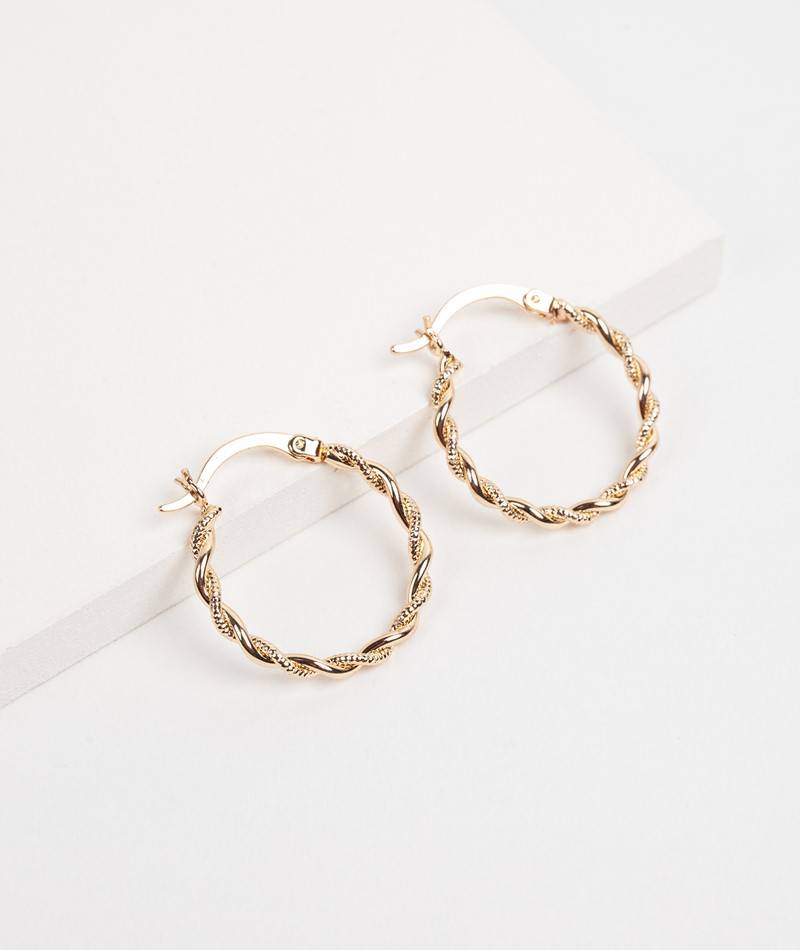 Kauf Dich Glücklich EBBA Ohrringe Gold