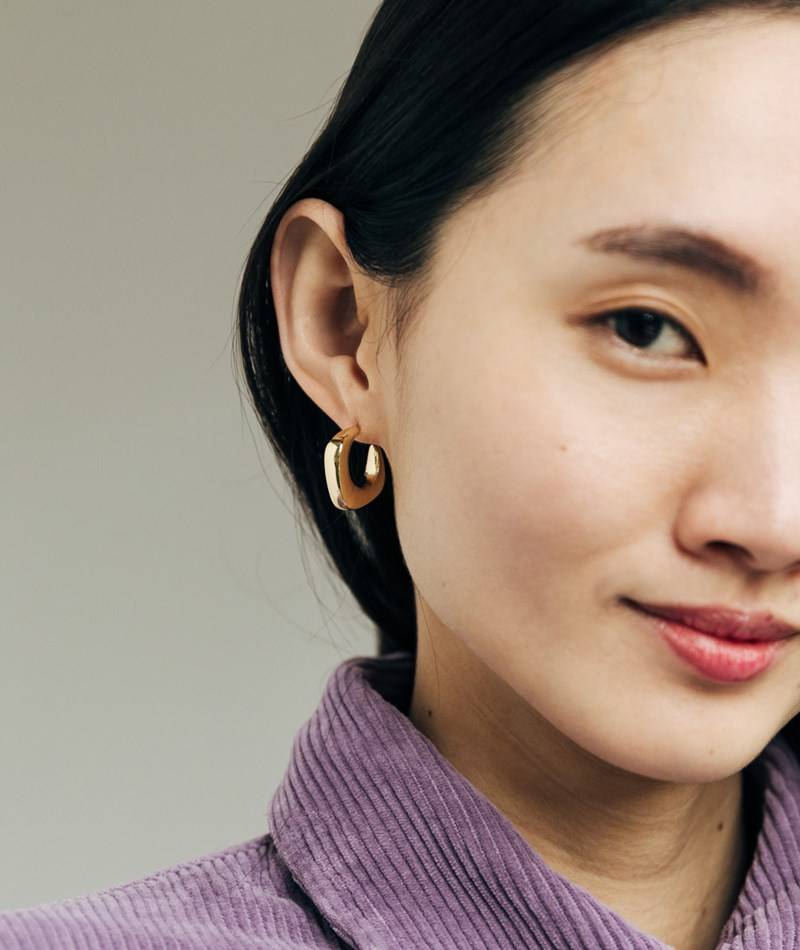 Kauf Dich Glücklich EBBA Ohrringe Gold