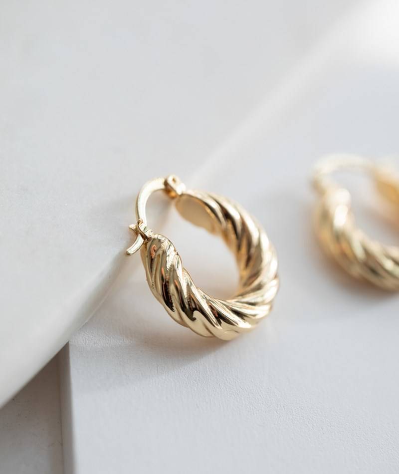 Kauf Dich Glücklich EBBA Ohrringe Gold