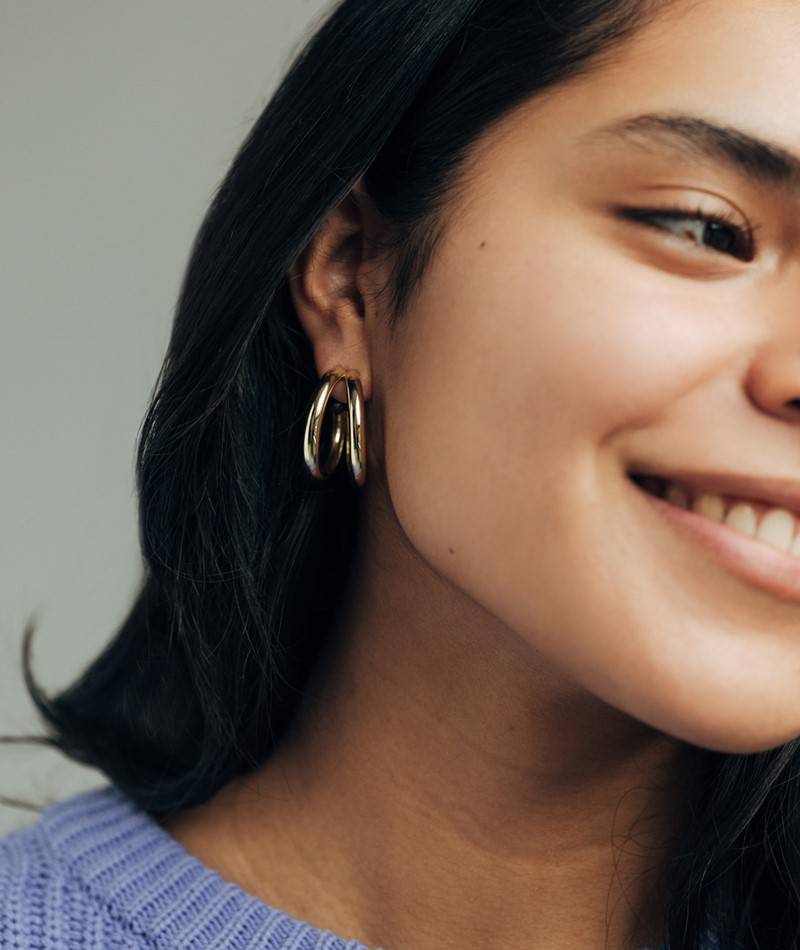 Kauf Dich Glücklich EBBA Ohrringe gold