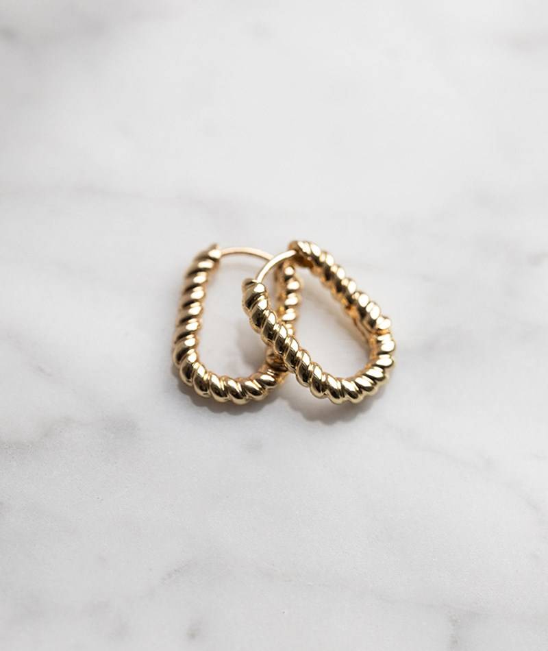 Kauf Dich Glücklich EBBA Ohrringe Gold