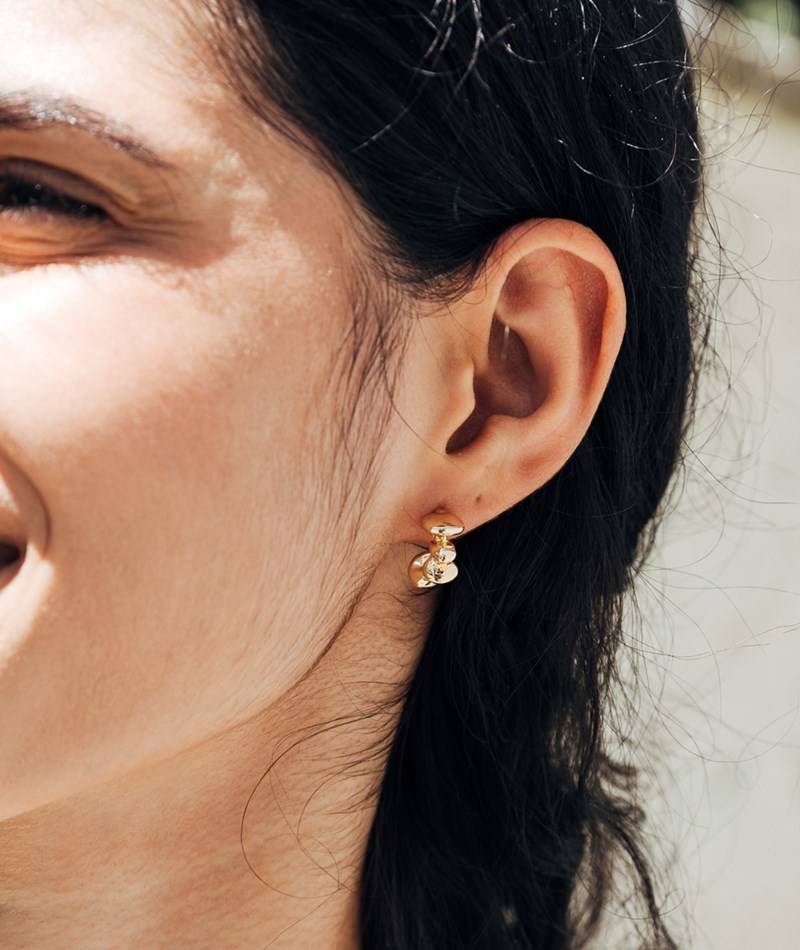 Kauf Dich Glücklich EBBA Ohrringe Gold