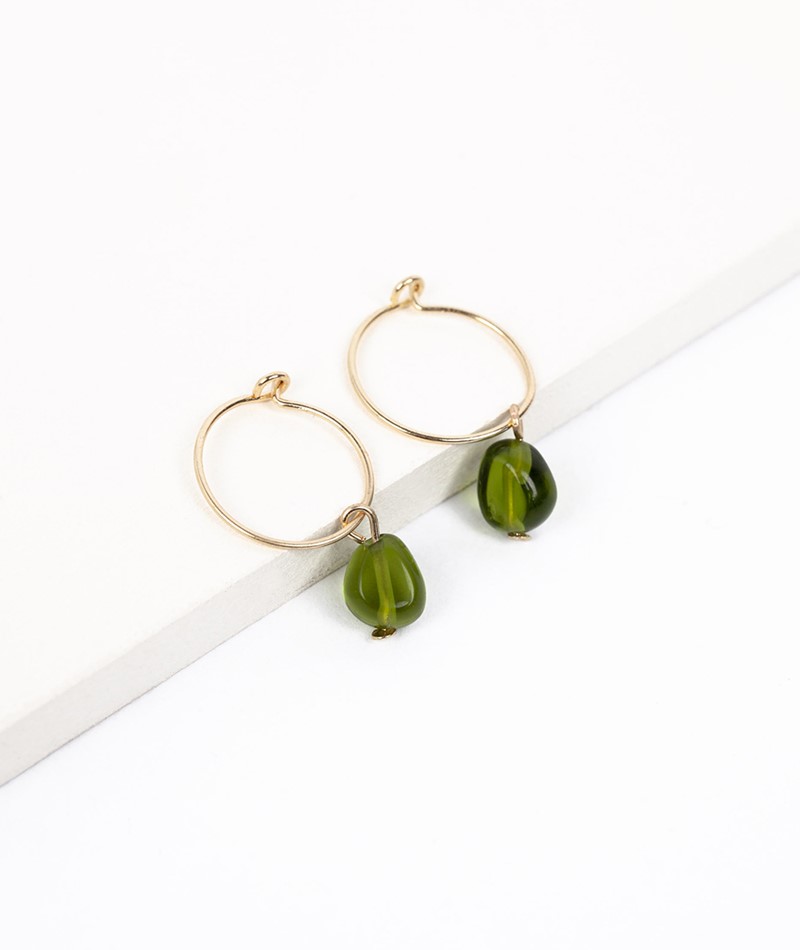 Kauf Dich Glücklich EBBA Ohrringe green