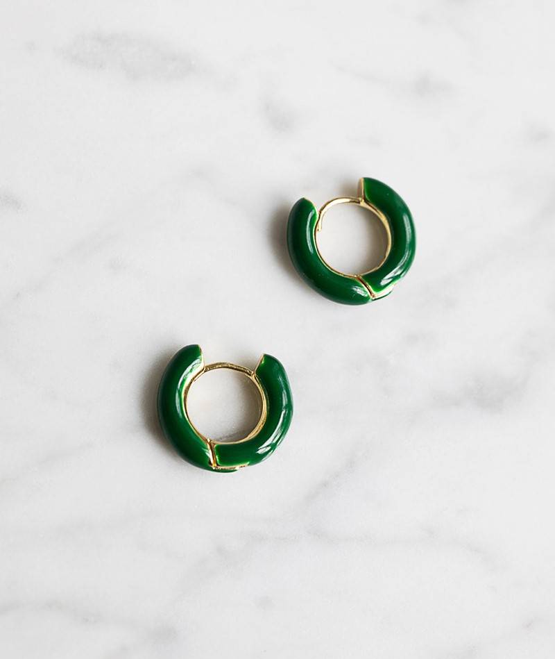 Kauf Dich Glücklich EBBA Ohrringe Grün