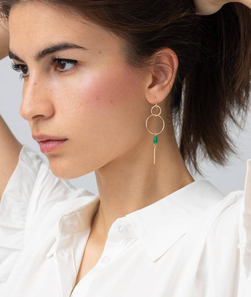 Kauf Dich Glücklich EBBA Ohrringe grün