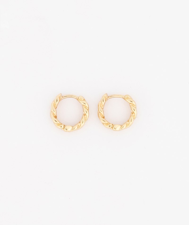 Kauf Dich Glücklich EBBA Ohrringe Knoten Gold