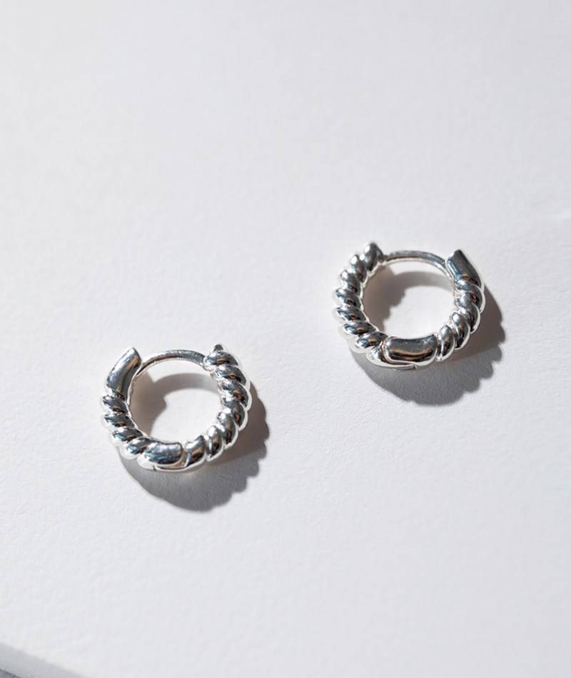 Kauf Dich Glücklich EBBA Ohrringe Silber