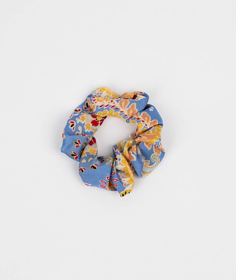 Kauf Dich Glücklich EBBA Scrunchie blue flowers