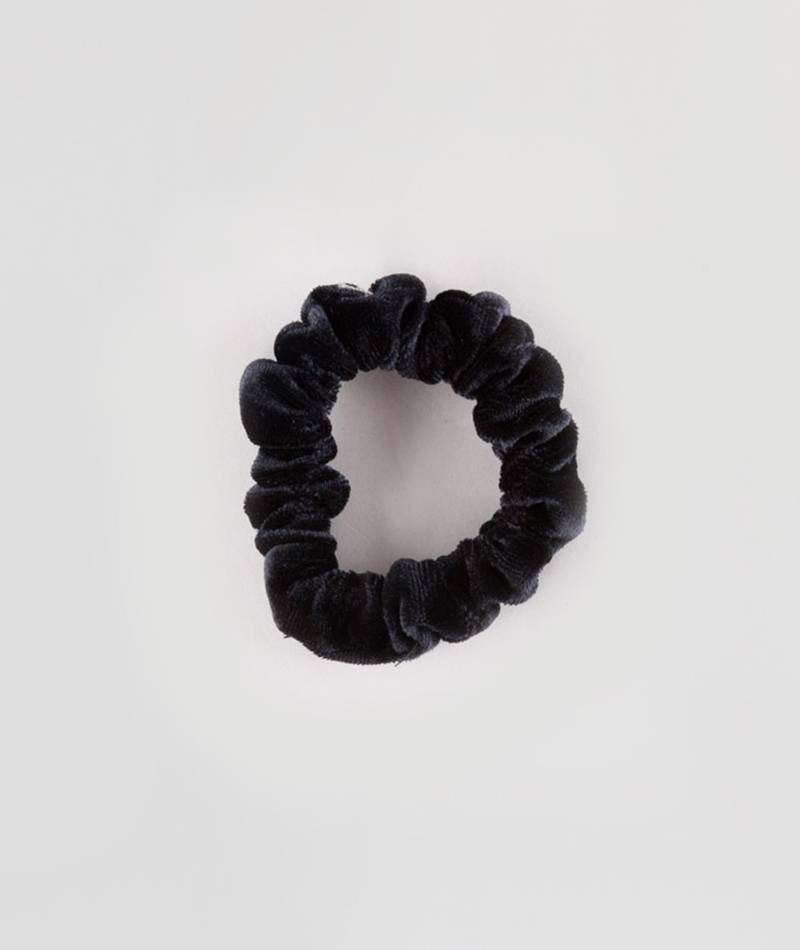 Kauf Dich Glücklich EBBA Scrunchie Velour Schwarz