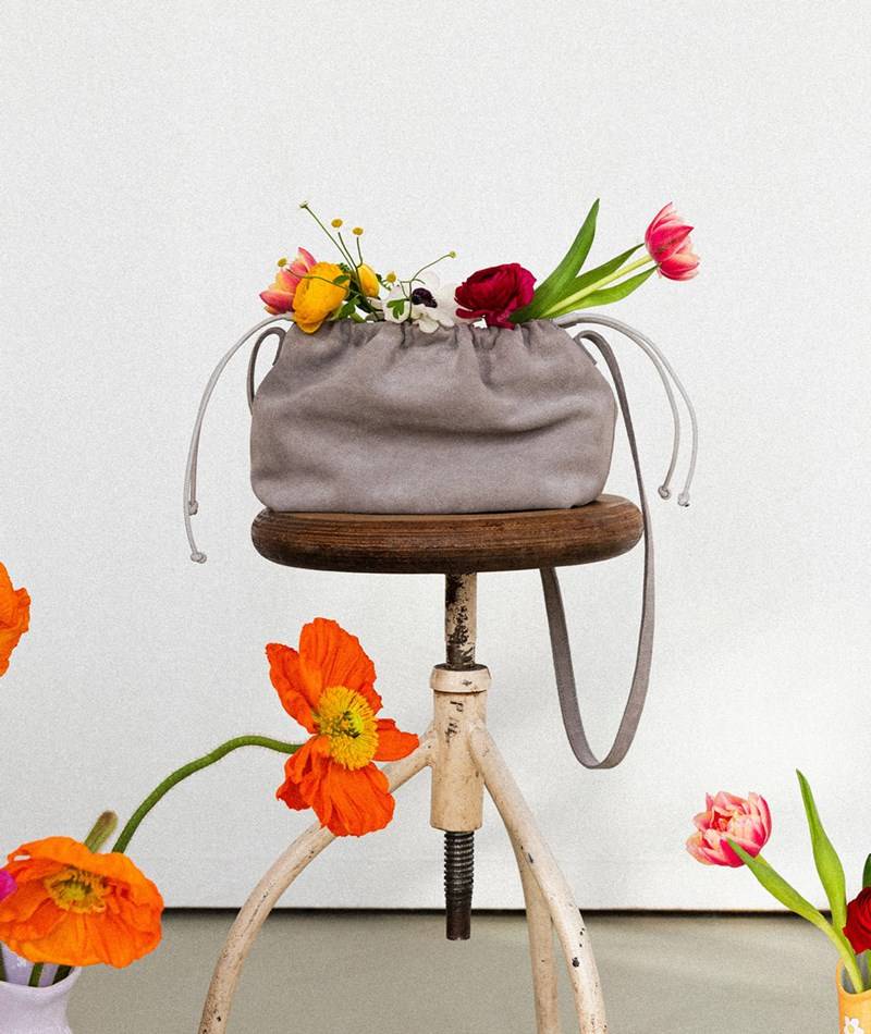 KAUF DICH GLüCKLICH Handtasche Grau