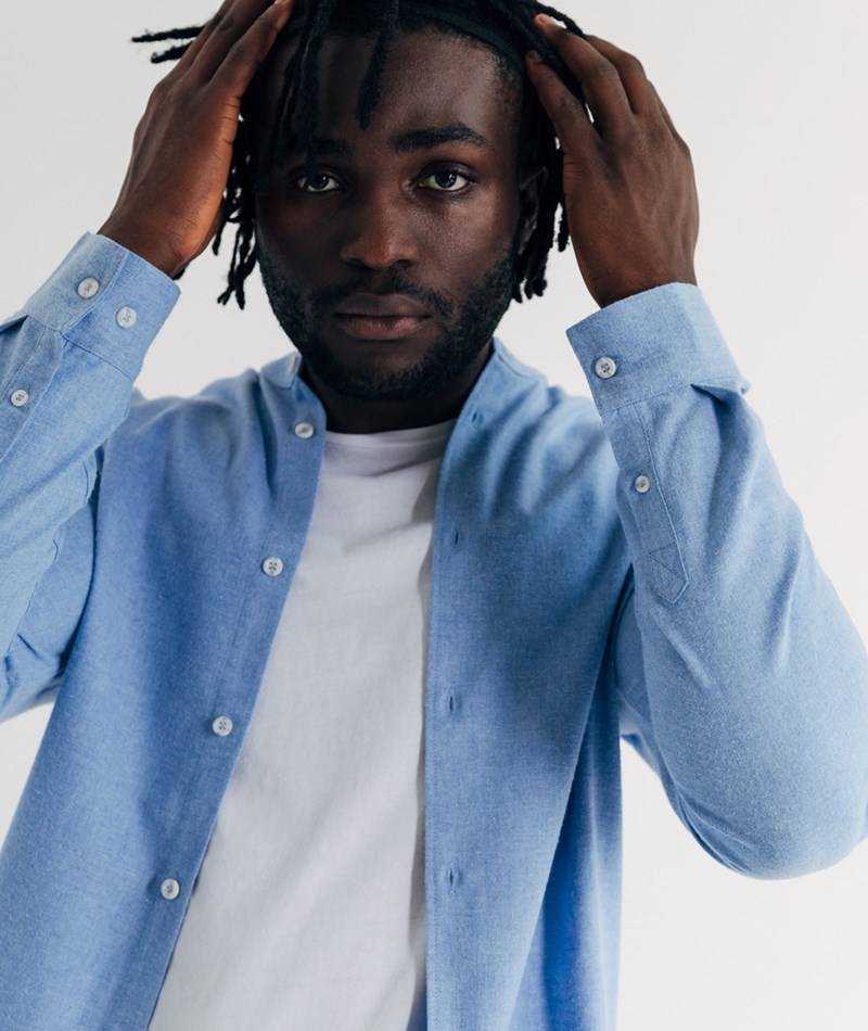 KAUF DICH GLüCKLICH Hemd Blau