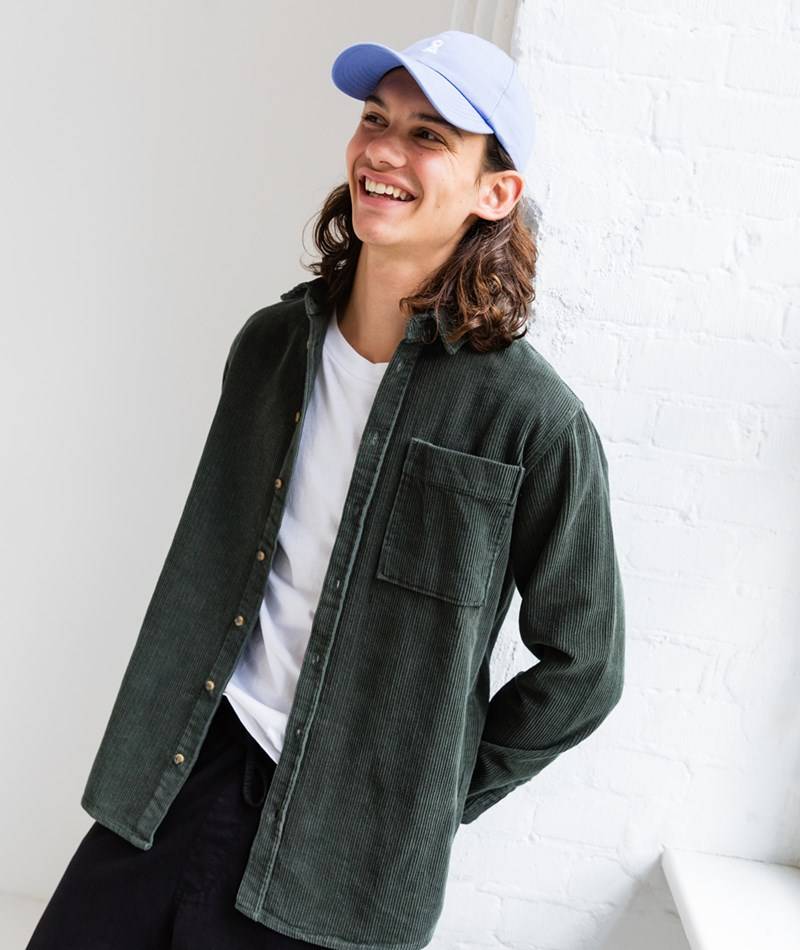 KAUF DICH GLüCKLICH Hemd Dunkelgrün