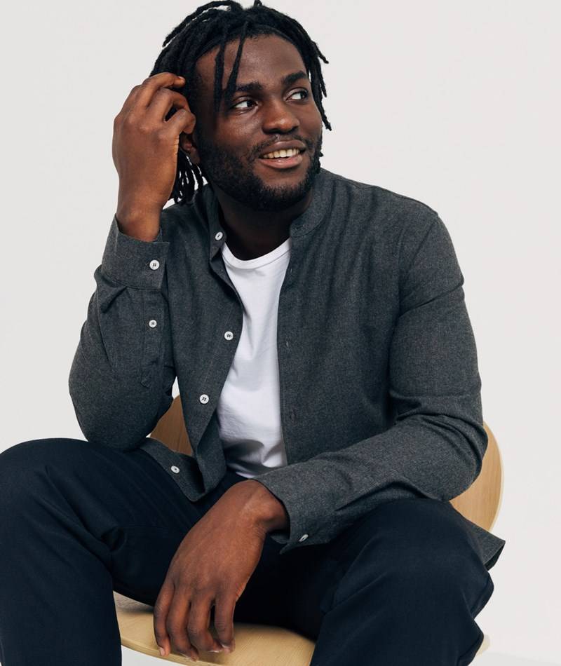 KAUF DICH GLüCKLICH Hemd Grau