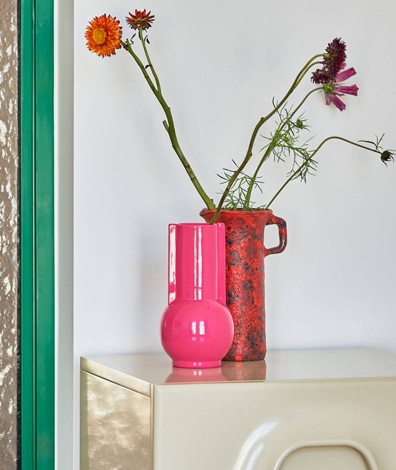 Kauf Dich Glücklich HKLIVING Ceramic Vase Pink