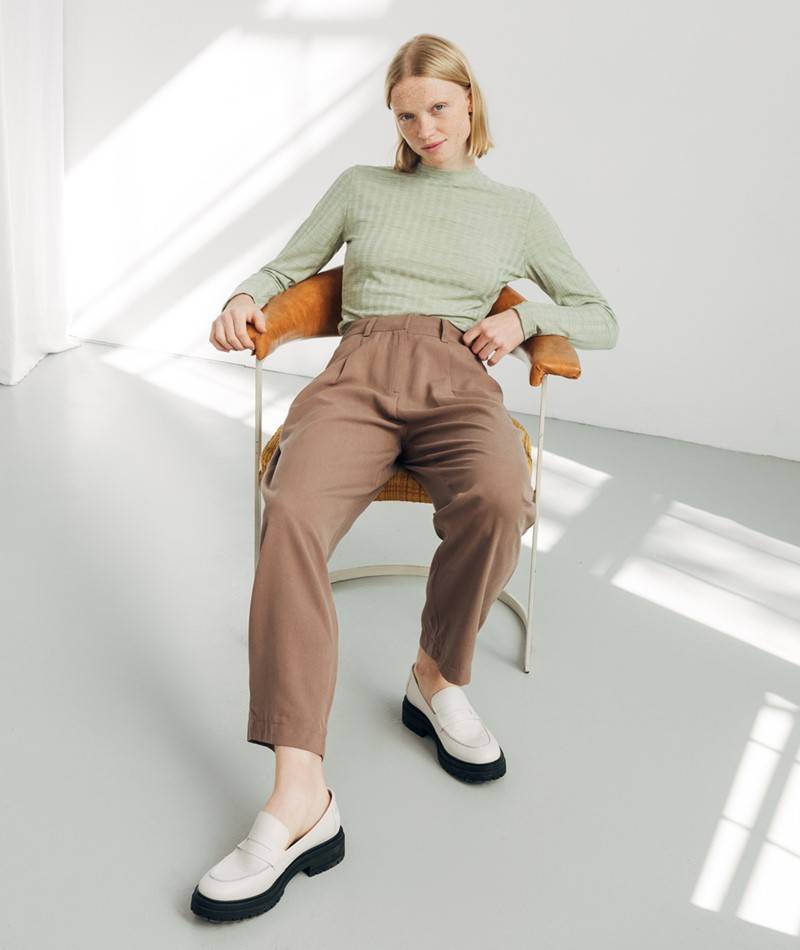 KAUF DICH GLüCKLICH Hose Braun