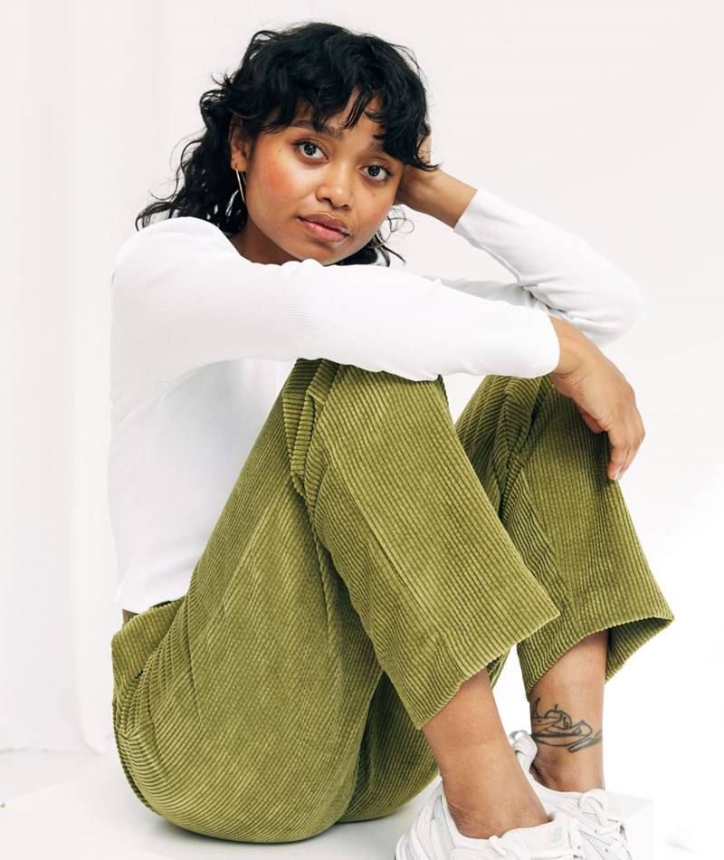 KAUF DICH GLüCKLICH Hose Grün