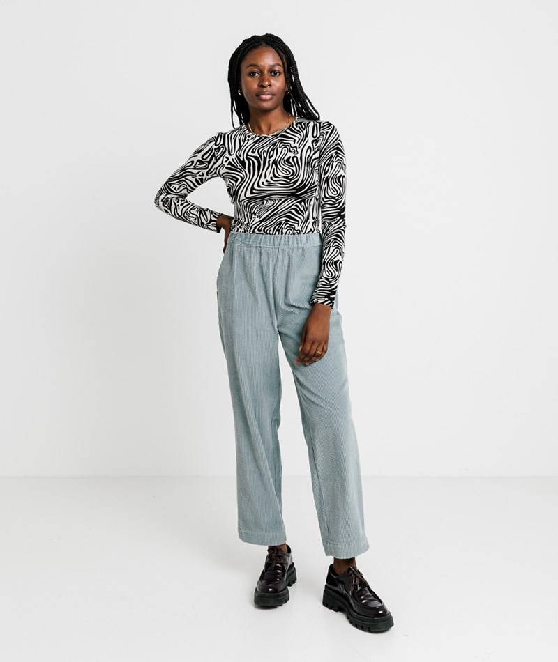 KAUF DICH GLüCKLICH Hose Hellblau